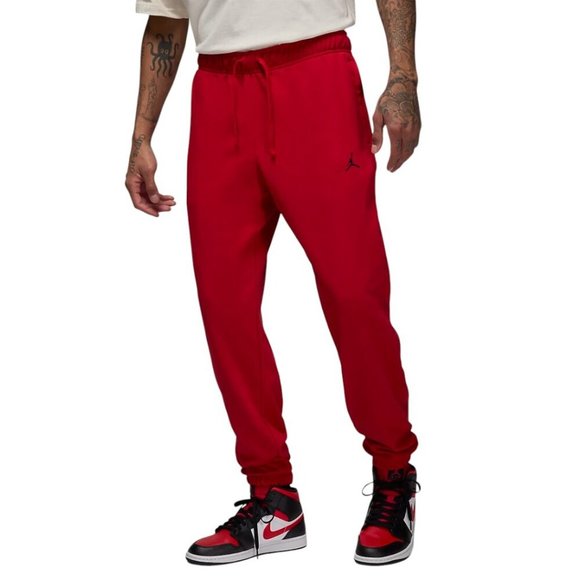 Air Jordan Men's 2 PC Tracksuit Dri-fit Fleece Matching Outfit Set Gym Red NWT - Picture 7 of 15